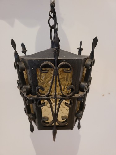 Vintage black wrought iron - vintage,