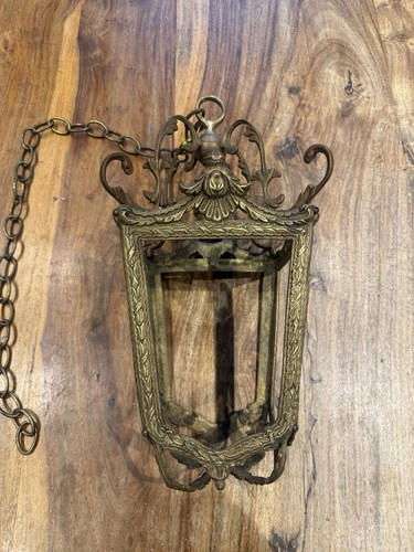 Antique gilt bronze hanging - gilt,