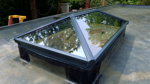 Korniche aluminium glass roof - glass,