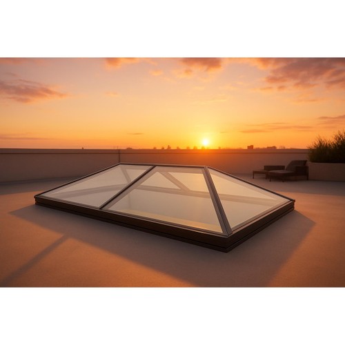 Aluminium roof light - roof, lantern