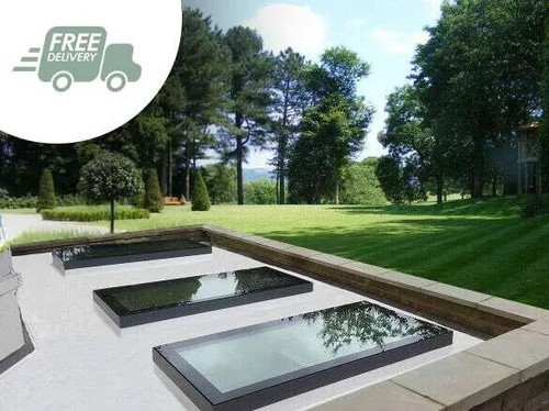 Flat roof lantern 1000mm - roof, x