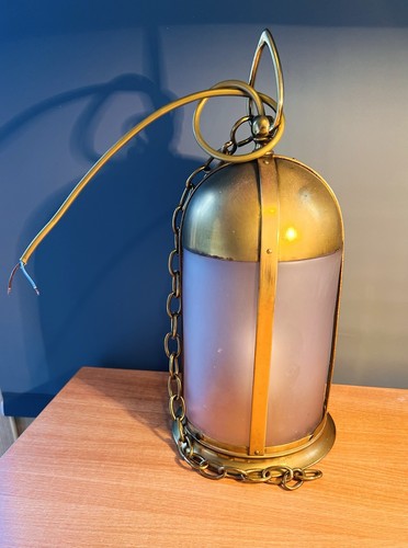 Vintage brass lantern ceiling - lantern,