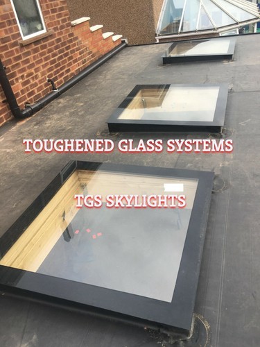 Flat roof lantern window - flat,