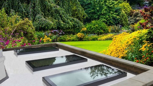 Flat roof light lantern - light,