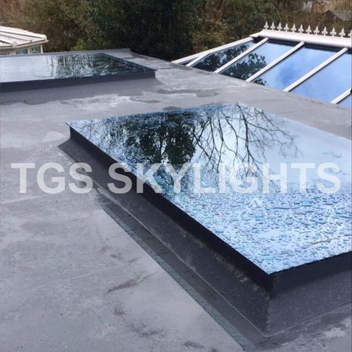 Roof lantern glass flat - flat,